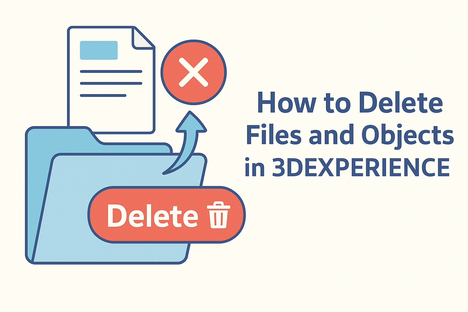 Come eliminare file in 3DEXPERIENCE