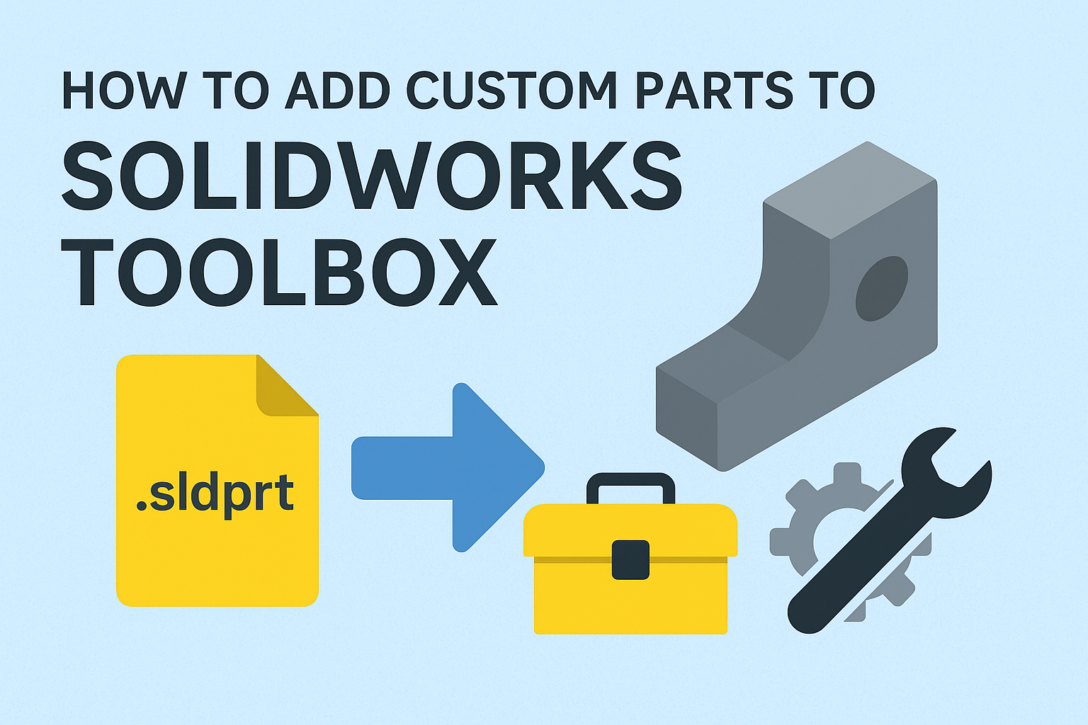 SOLIDWORKS Toolbox’a Özel Parçalar Nasıl Eklenir