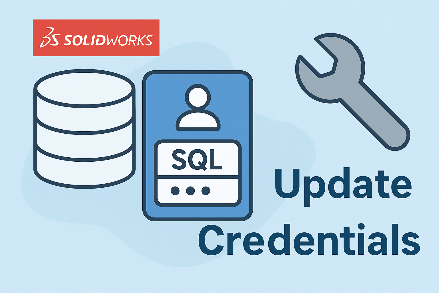 PDM Veritabanı Sunucusu Kimlik Bilgilerini Güncelleme