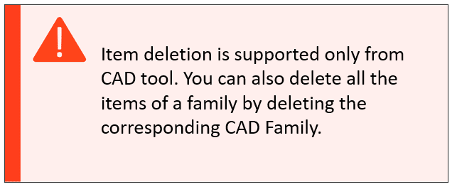 Schermata: esempio di messaggio di errore di eliminazione in 3DEXPERIENCE
