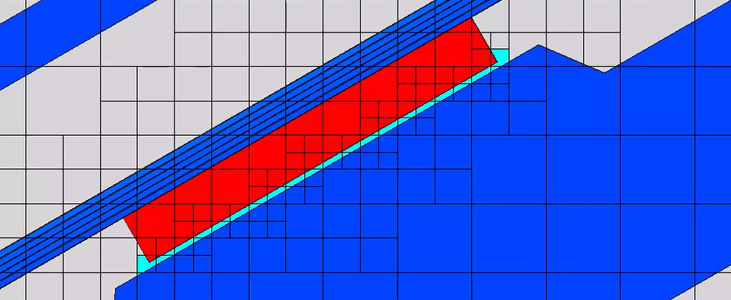 SOLIDWORKS Flow Simulation ince yarık doldurma özelliği görselleştirmesi